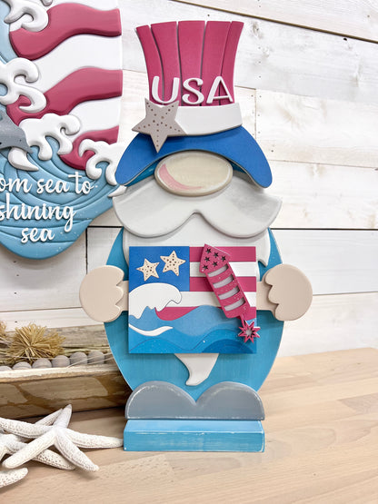 GNOMIE Patriotic Hat & Hands