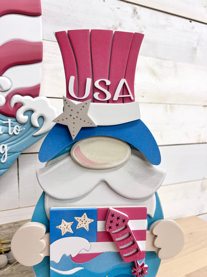 GNOMIE Patriotic Hat & Hands